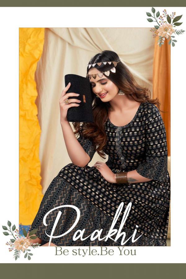 Trendy Paakhi Heavy Rayon designer Anarkali Kurti Collection